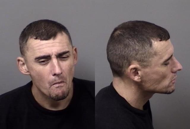 Christopher Hollie arrested July 29 on an active Pasco County warrant for felony charges of burglary and grand theft.